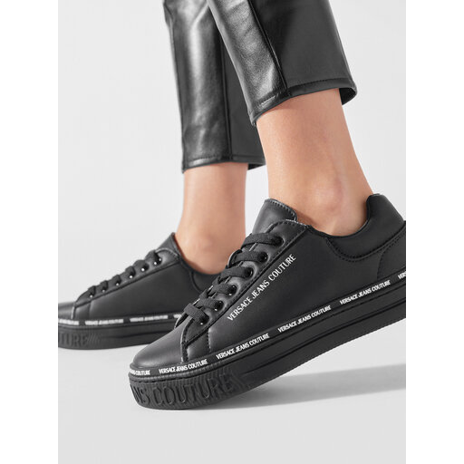 スニーカー VERSACE JEANS COUTURE Woman Sneakers Black 78YA3SI8ZSC58 899 90_E76VA3SA8-